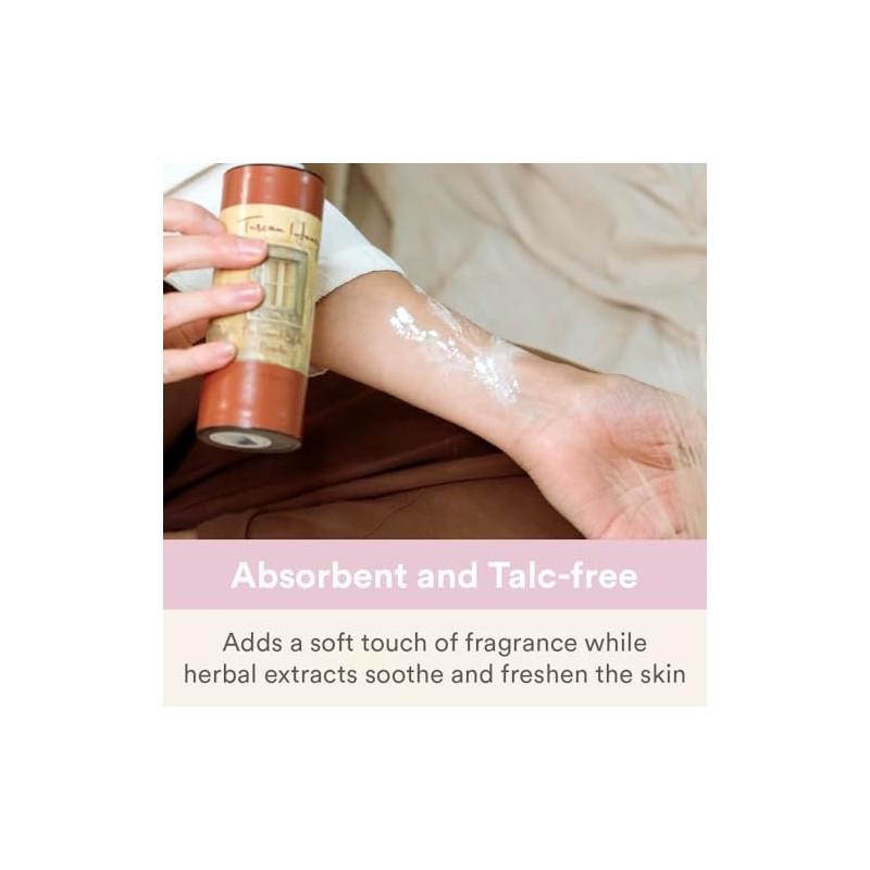 Soft Cashmere Scented Talc-Free Body Powder, Perfumed Dusting Powder, Camille