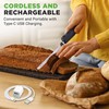 NutriChef Cordless Electric Knife | Easy to Use Constant ON/OFF