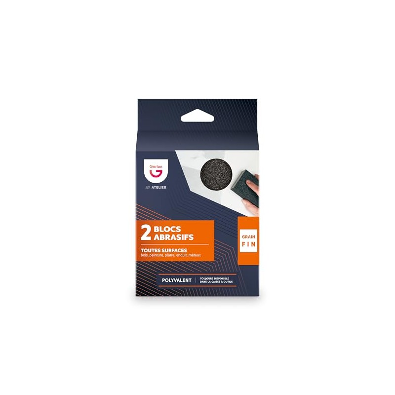 Gerlon Fine Grain Sanding Block Made in France