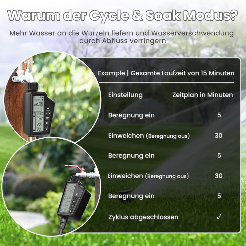 MIUCDA Smart Watering Computer Water Timer Switch