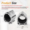 Pipe Repair Clamp Kit -1.85-2 Inch 47mm-51mm High Pressure Resistant