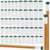 50PCS Slip-On Pool Cue Tips Replacement Kit, 5 Sizes (9/10/11/12/13mm)