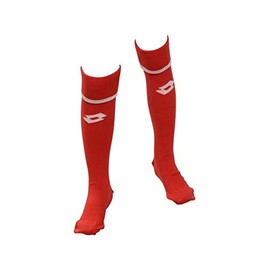 lotto Junior Soccer Socks, Red/White, 16-18