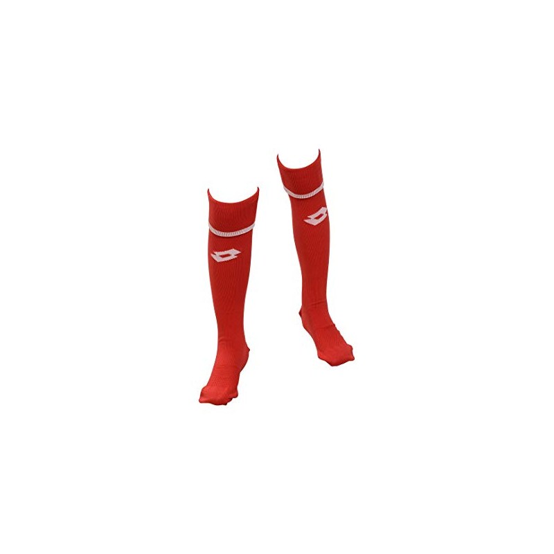 lotto Junior Soccer Socks, Red/White, 16-18