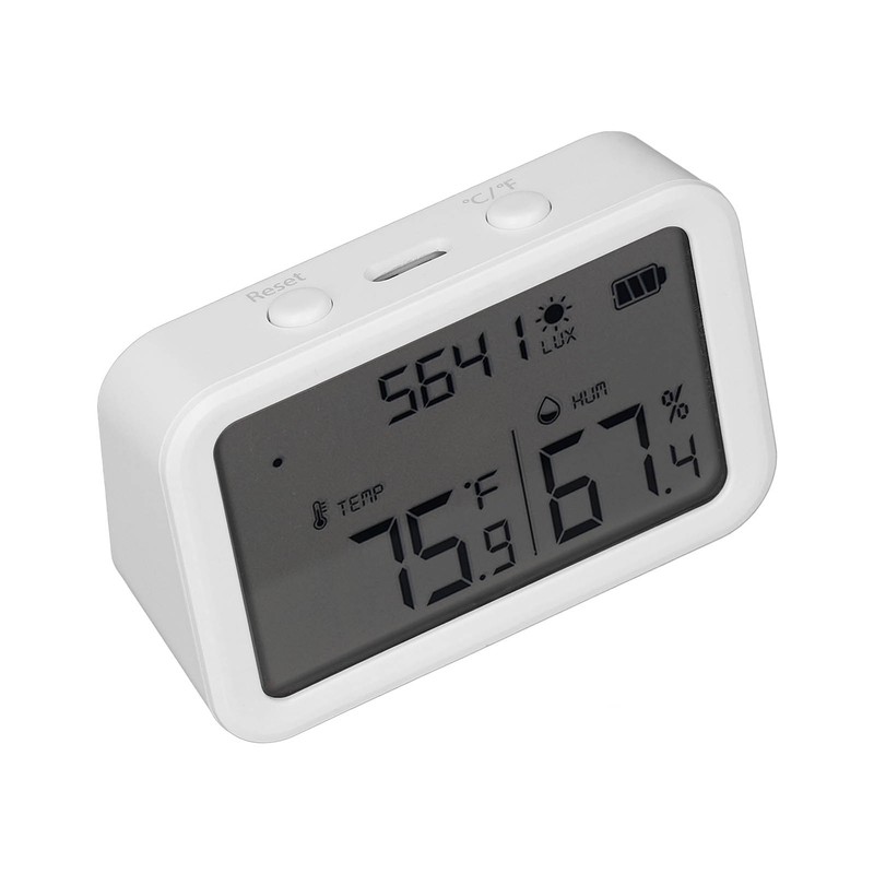 WiFi Smart Thermometer Hygrometer Indoor Wireless Temperature Humidity Sensor with