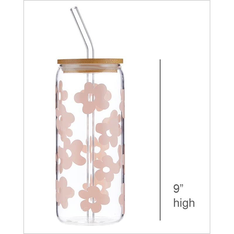 Santa Barbara Design Studio Cold Brew Glass Tumbler with Lid