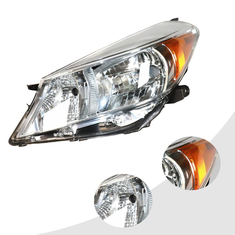 Headlamp Assemble For 2012 2013 2014 Toyota Yaris L/LE Hatchback