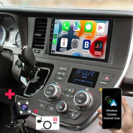 car-radio-stereo-mall For 2015-2018 Toyota Sienna Apple Carplay Radio Android 13.0 GPS Navi WiFi RDS
