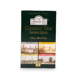 English Teas, "Classic Tea Selection" - Tagged & Aluminium Foil Enveloped T