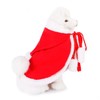 Cat Christmas Costume Dog Christmas Cloak Pet Christmas Hooded Cape