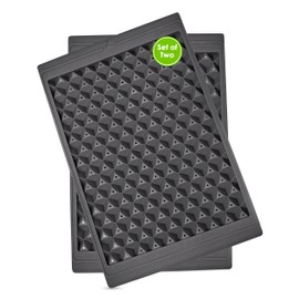 Tovolo Twist & Release Mini Ice Tray Set of 2 – BPA‑Free Silicone Trays, 150 Mini Cubes Each, Comes with Storage Bin & Ice Scoop, Dishwasher Safe, Compact, Stackable & Leak‑Proof