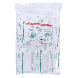 10 x NOBA Verbandpäckchen Verbandspäckchen Verband, steril, DIN13151 Erste Hilfe, Nr. 2 Medium