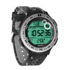 Pedometer Men's Diving Watch 10ATM Waterproof with Tour Stopwatch Function