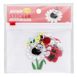 Sunstar Stationery Moomin Seal with Case Flake, Little My S8587159