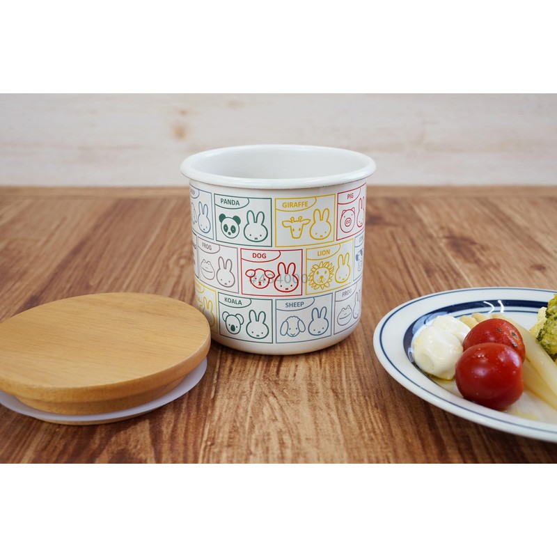 Fuji Hollow Miffy & Animals Canister 3.5 inches (9 cm)