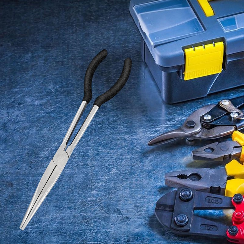 BQKKWIN 1 Piece 11 Inch Long Reach Pliers Set -