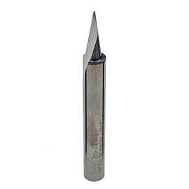 FOOS - 20° Carving Liner - Wood Carving - Engraving Router bit - 1/4” Shank - Premium Solid Carbide (.3mm tip)