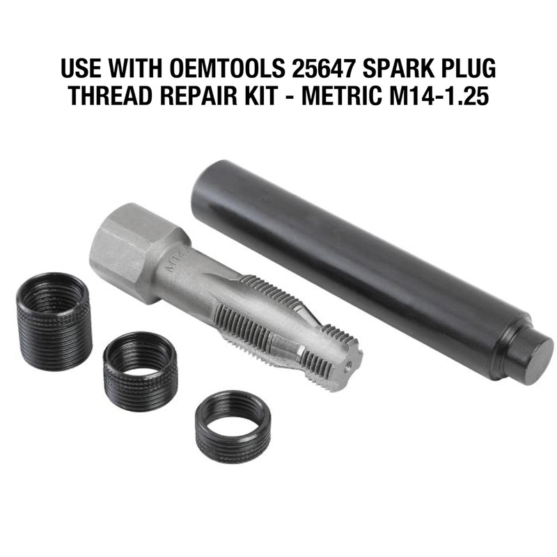 OEMTOOLS 25648 Fix-A-Thread Spark Plug Saver Inserts, Metric, M14 -