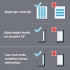 Double-Sided Tape (10FT) Mounting Tape, Multipurpose Removable Adhesive Foam Tape,