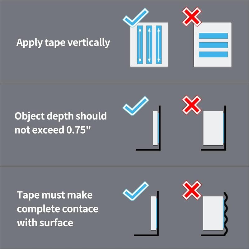 Double-Sided Tape (10FT) Mounting Tape, Multipurpose Removable Adhesive Foam Tape,