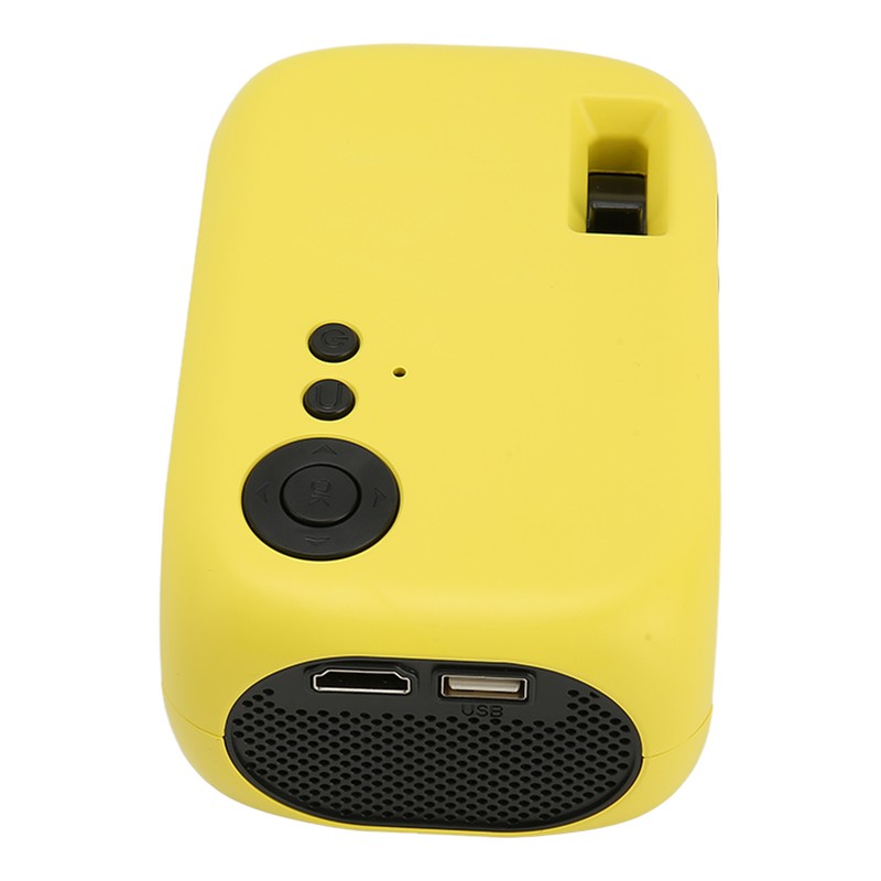 M24 Mini Portable Projector Multifunction 360 Degree Surround Sound Home