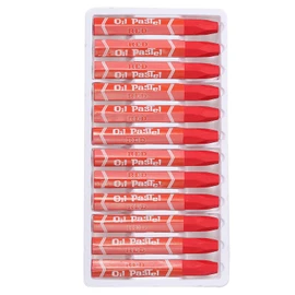 PATIKIL Red Oil Pastels, 24Pcs Soft Oil Crayons Vibrant and Creamy Pastels Stick Art Supplies for Art Painting Drawing Blending Graffiti for Artists Beginners