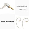 Headphone Upgrade Cable 2 Pin 0.78mm Silver Plated Copper Replacement