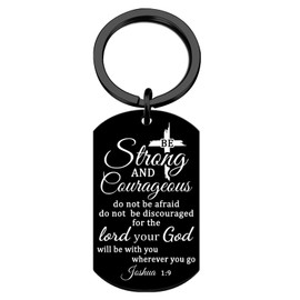 Ikacvb Confirmation Gifts For Teenage Boys Inspirational Christian Keychain Confirmation First Communion Gift For Teen Boys Men Guys Religious Bible Verse Stuff Easter Basket Stuffers