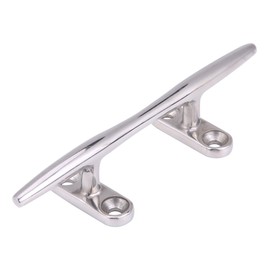 Fydun Stainless Steel Cleat Dock Cleats High Performance Boots Hollow Base Cleat Open Base Cleat for Marine Yacht 5 Inch