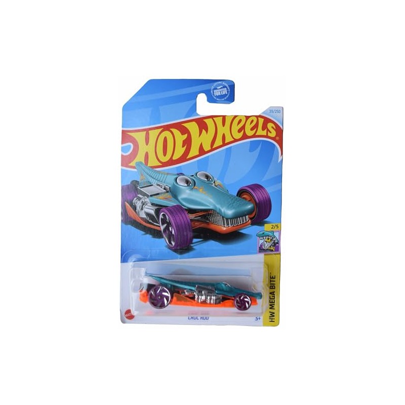 Hot Wheels Croc Rod, HW Mega Bite 2/5 [Blue] 39/250