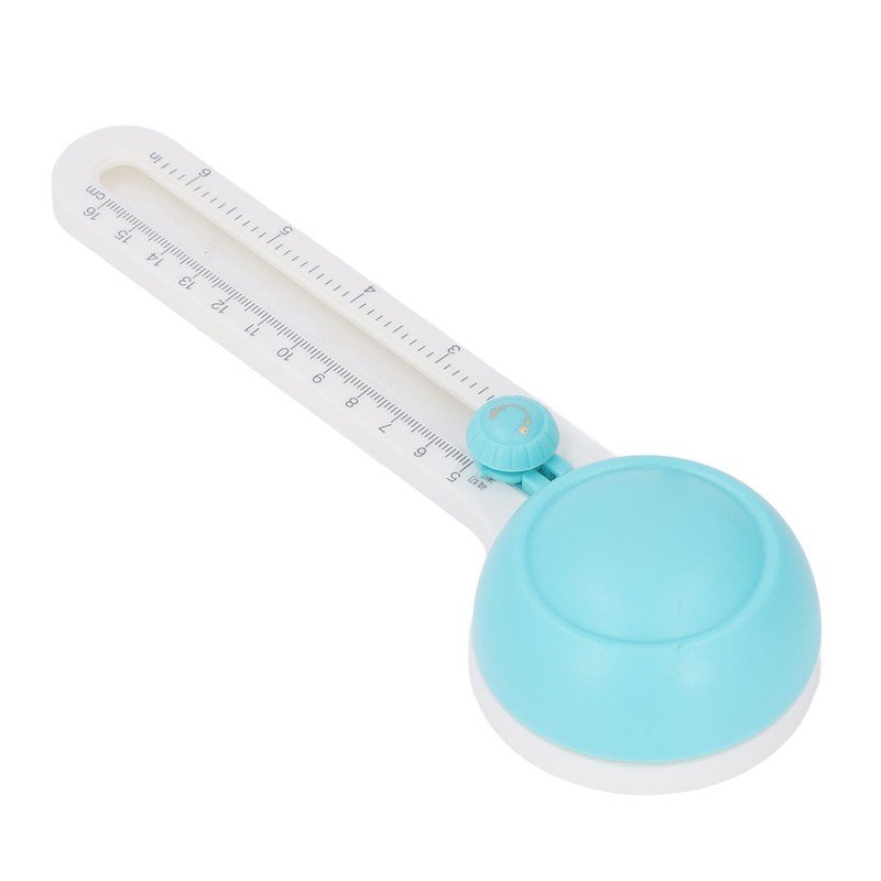 Circular Paper Cutter 360 Degree Rotation Clear Scale Slide Adjustment