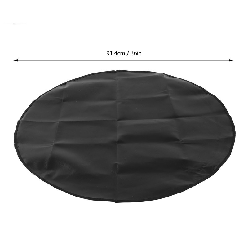 Under Grill Mat Round Rain Proof Dust Proof Sunshade Grill