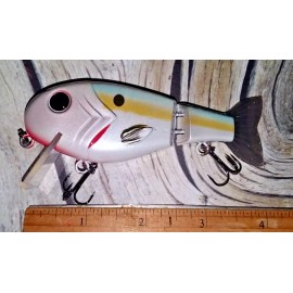 CCL #N COPY of Throwback Bait Wake Walker - Wake Swimbait, Walk or Crank 2 segments!