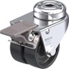 Blickle LMDA-POA 50G-FI Swivel Caster, 1.97" Wheel Diameter, 176 lb.