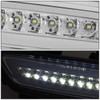 DNA MOTORING 3BL-FM15-LED-CH Chrome Housing LED Third Tail Brake Light