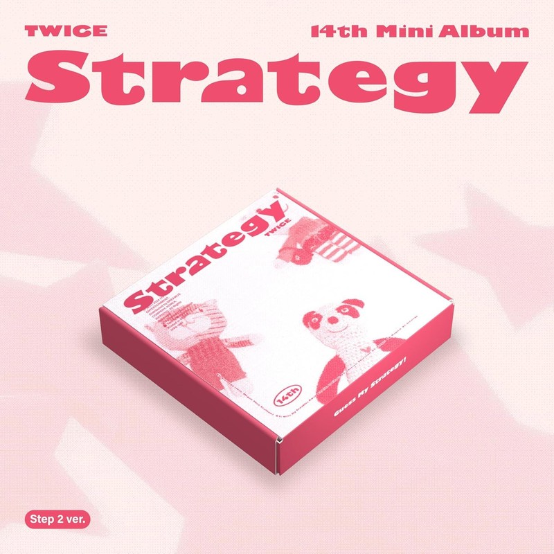 TWICE STRATEGY 14th Mini álbum versión estándar de libro de