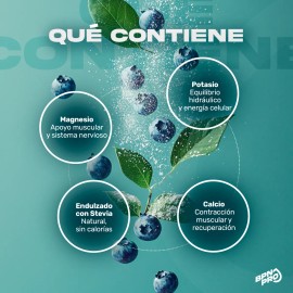 Electrolitos En Polvo 150g Sabor Blueberry Mora Azul Hydrox BPN PRO Magnesio y Potasio Para Hidratación Deportiva | 30 Porciones | Ideal Para Gimnasio, Calor, Ejercicio y Sudoración Entrenamiento