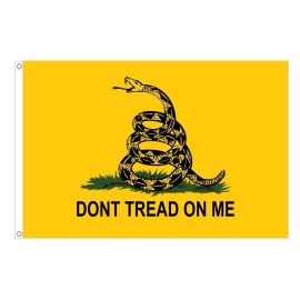 Herculite 2'x3' Gadsden Flag Don't Tread On Me