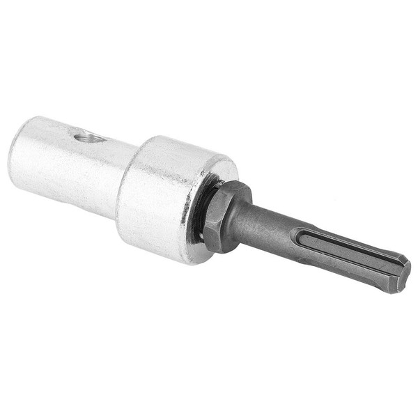Socket Adapter for Electric Drills, Shaft Diameter: 0.25 inches (6.35 mm), Total Length: 4.1 inches (105 mm), Compatible with Round Shaft Bits and Auger Bits