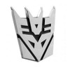 Transformer Decepticon Auto Emblem - [Chrome][2 1/2'' Tall]