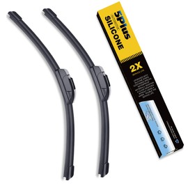 5 PLUS® Silicone Windshield Wipers 26 and 19 Inch Replacement For HONDA Accord 2017-2008/SUBARU Outback 2014-2010 Legacy 2014-2010/Toyota Prius 2015-2010 Prius-V 2018-2012 Sienna 09-04 Wiper Blades