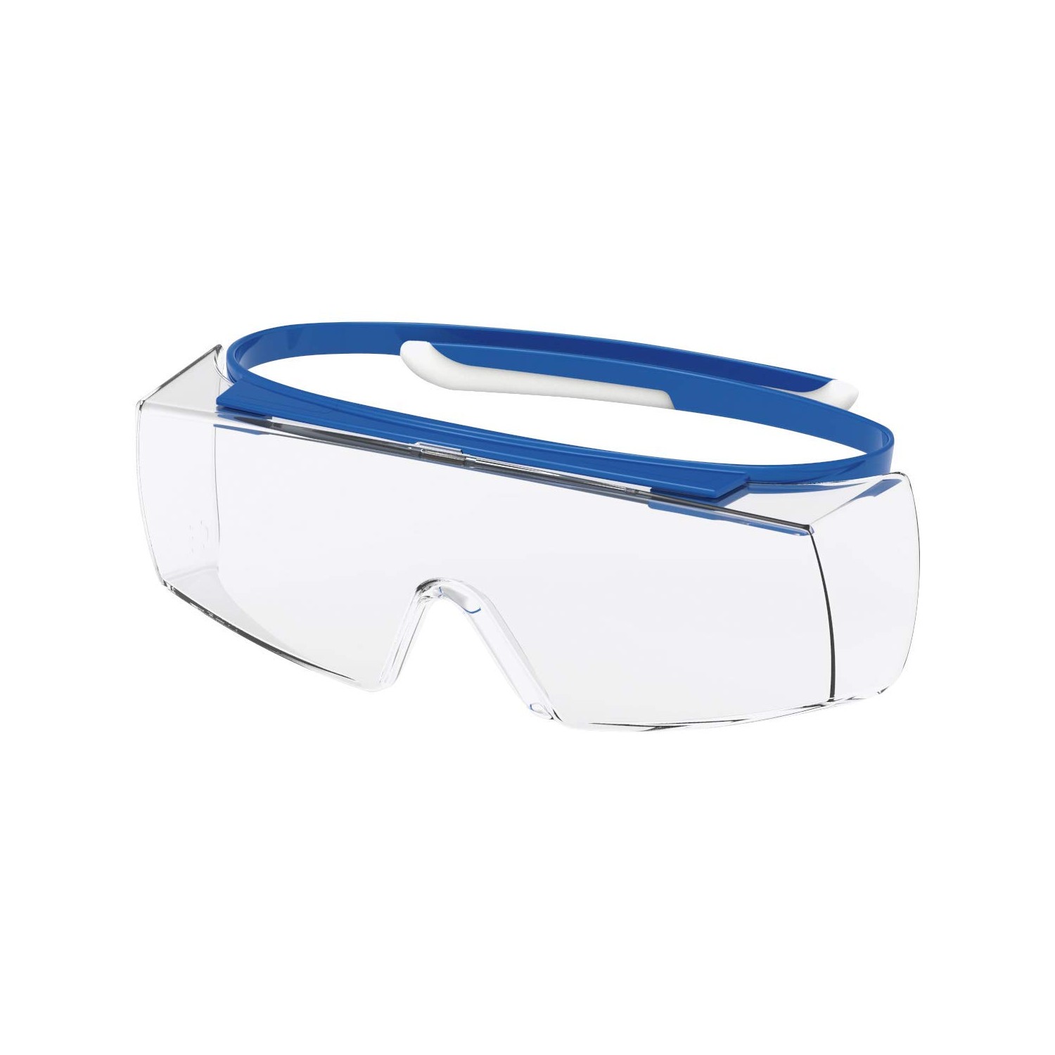 Uvex Super OTG Supravision Sapphire 560167 Safety Glasses, Transparent ...