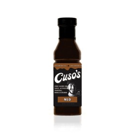 Cuso’s Mud BBQ Sauce - BBQ Sauce No Sugar for Grilling - Zero Calorie Sugar Free BBQ Sauces for Steak, Pork, Ribs, Brisket - Barbeque Sauces
