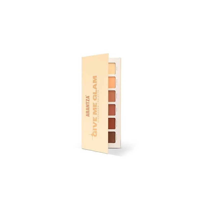 PALETA DE SOMBRAS PARA OJOS GIVE ME GLAM ARANTZA ACABADO