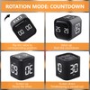 Cuteefun Pomodoro Timer, Rotating Cube Timer, 5/10/30/60 Minutes & Countdown,