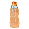 NAHANGPET Dog Water Bottle(550ml,Orange)