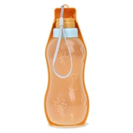 NAHANGPET Dog Water Bottle(550ml,Orange)