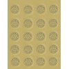 Maine Notary Gold Foil Stickers - Customize with Your Notary
