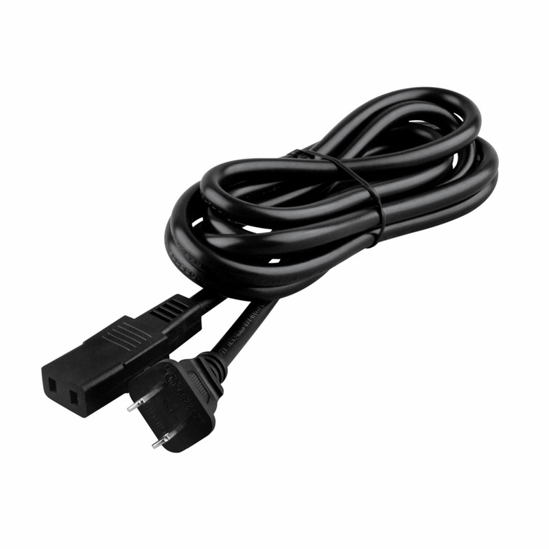 CJP-Geek 8ft 2-Prong Square AC Power Cord Cable Lead Replacement