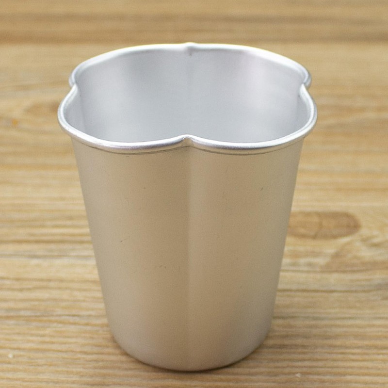 QJFCare 6 Pcs Popover Pan, Aluminium Pudding Tin Cup Baking